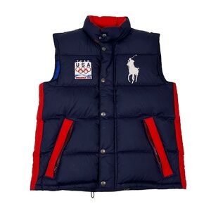 Polo Ralph Lauren Puffer Vest Team USA Olympic Vancouver 2010